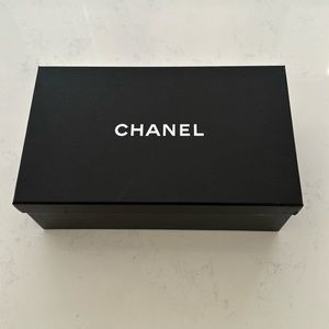Chanel shoe box with care instructions. Size 38H